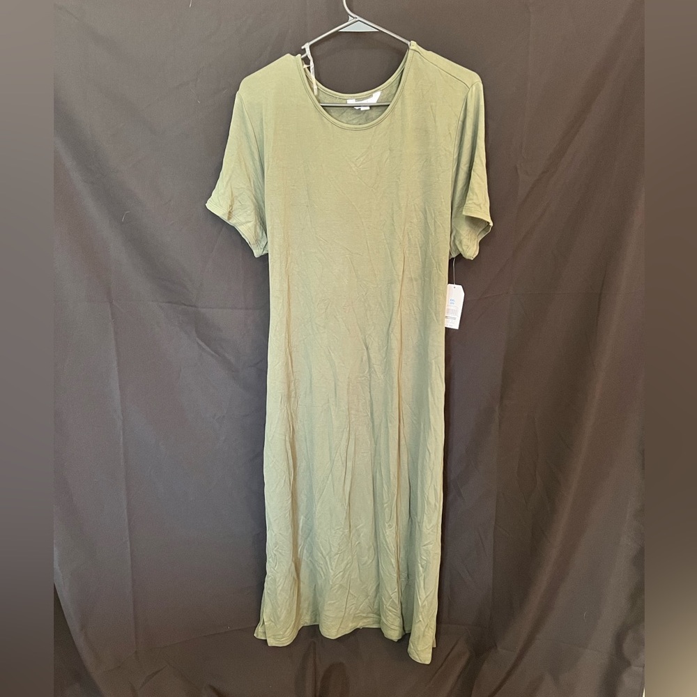 Long Green Dress